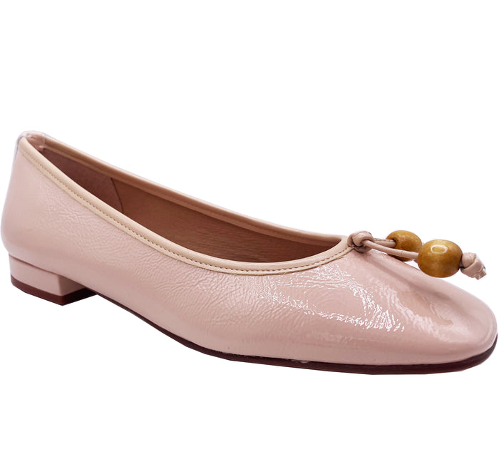 French Sole Fs Ny Rumba - Beige Patent