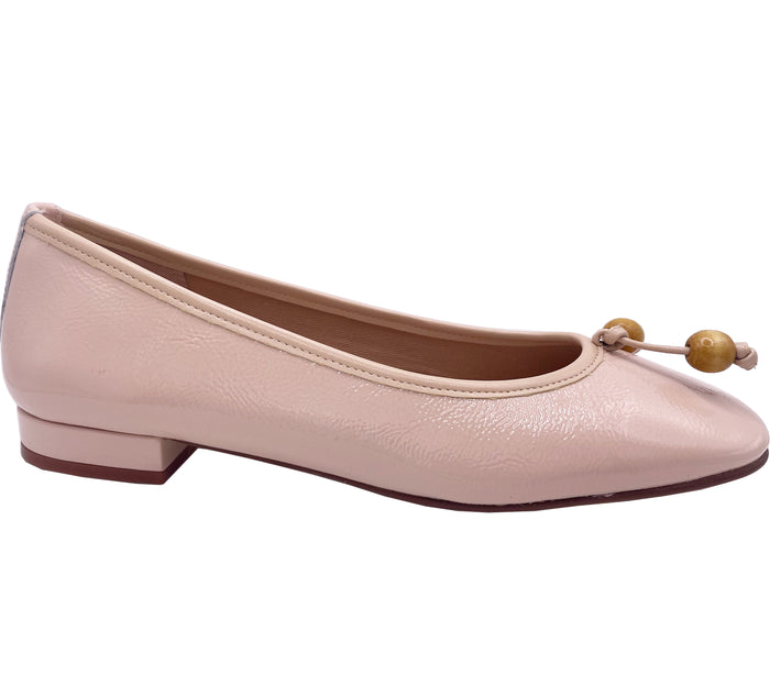 french sole fs ny Rumba - Beige Patent
