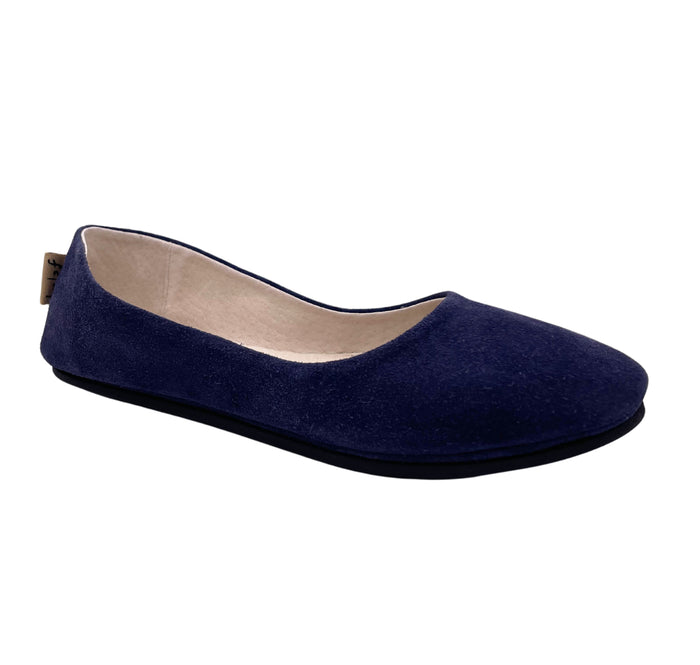 French Sole Fs Ny Sloop - Navy Suede