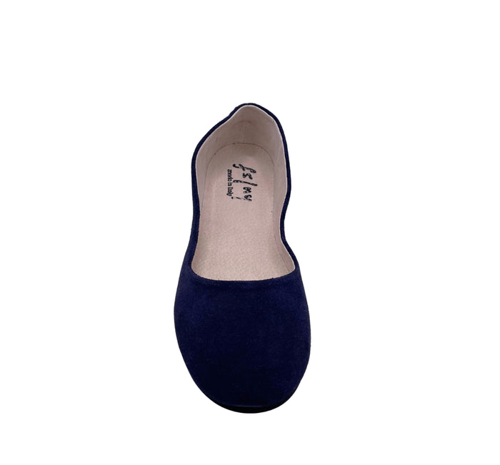 French Sole Fs Ny Sloop - Navy Suede