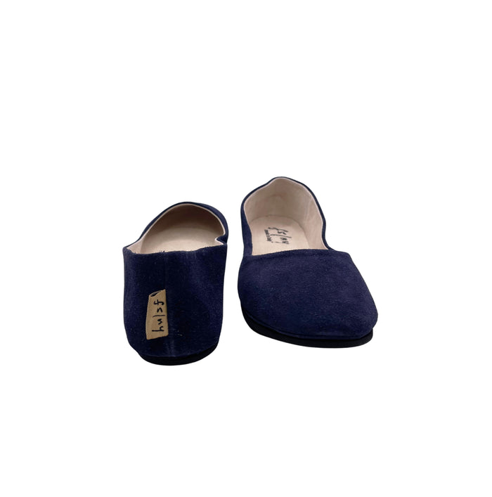 French Sole Fs Ny Sloop - Navy Suede