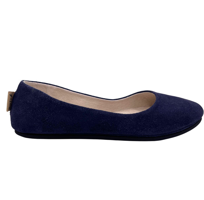 french sole fs ny Sloop - Navy Suede