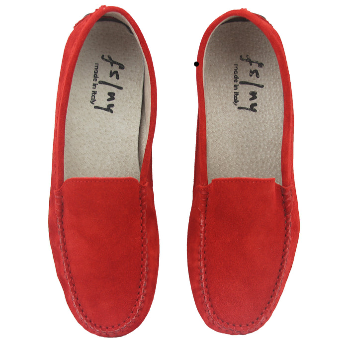 French Sole Fs Ny Stella - Red Suede