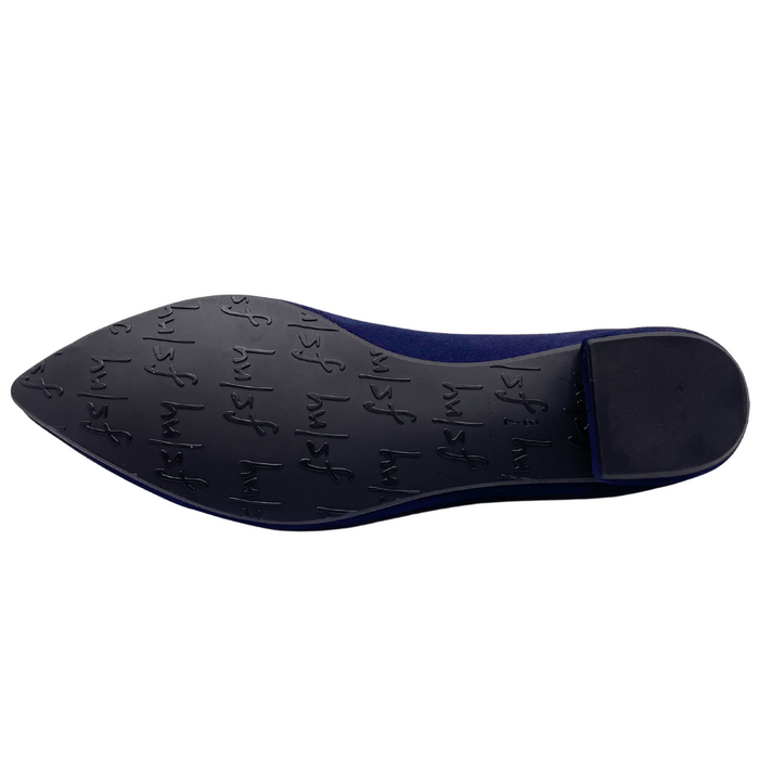 French Sole Fs Ny Tequila - Navy Suede