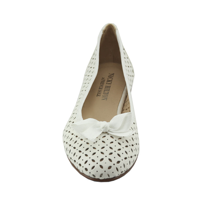 French Sole Fs Ny Tessa - White Leather