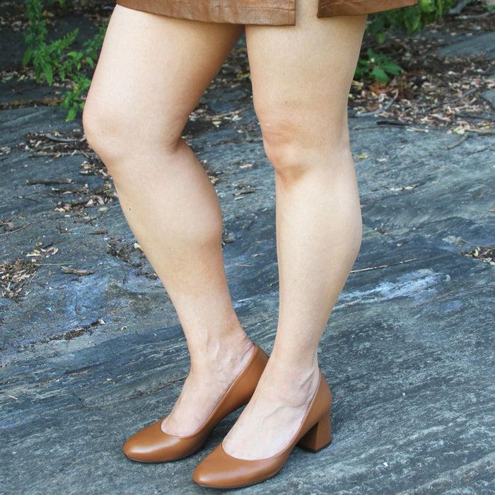 French Sole Fs Ny Trance - Cognac Leather