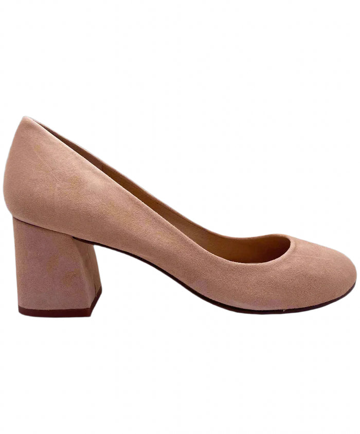 french sole fs ny Trance - Nude Suede