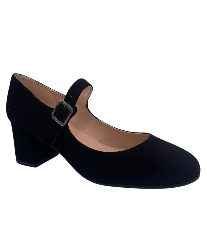 French Sole Fs Ny Tycoon - Black Suede