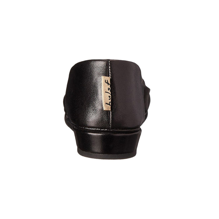 French Sole Fs Ny Zeppa - Black Leather