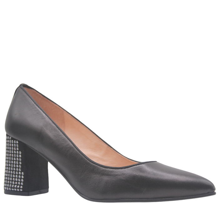 French Sole Fs Ny Zeppin - Black Leather