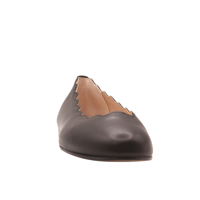 French Sole Fs Ny Jigsaw Leather Sole - Black Leather