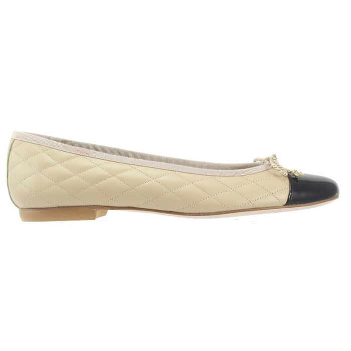 french sole fs ny Passport Leather Sole - Beige Black