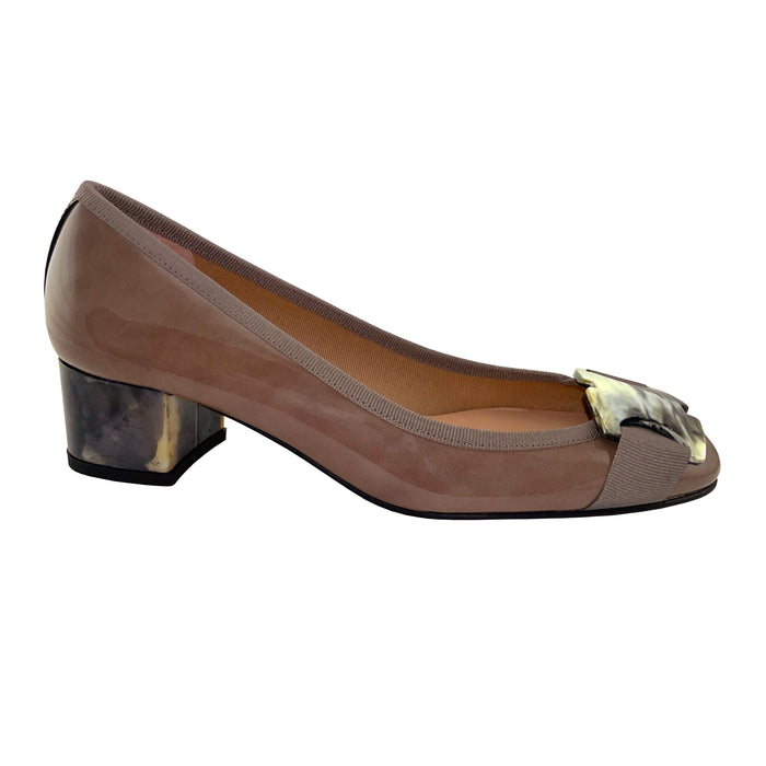 french sole fs ny Sonja by Sonja Morgan - Jolie Taupe Patent
