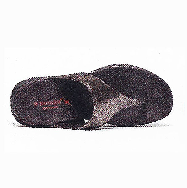 French Sole Fs Ny Xsensible Stretchwalker - Ithaka Black Metallic