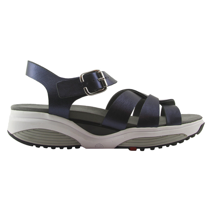 french sole fs ny Xsensible Stretchwalker - Rhodas Navy Metallic