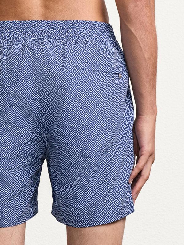 Frescobol Carioca ANGRA CLASSIC SWIM SHORTS Navy-Blue