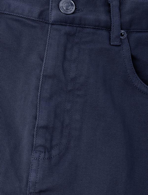 frescobol carioca COLUMBO COTTON TWILL TROUSERS Navy