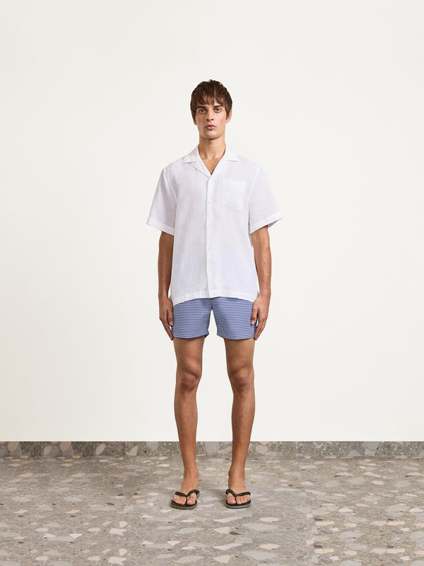 Frescobol Carioca COPACABANA CLASSIC SWIM SHORTS Navy-Blue