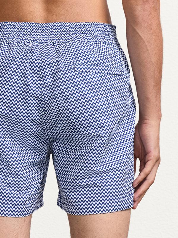 Frescobol Carioca COPACABANA CLASSIC SWIM SHORTS Navy-Blue