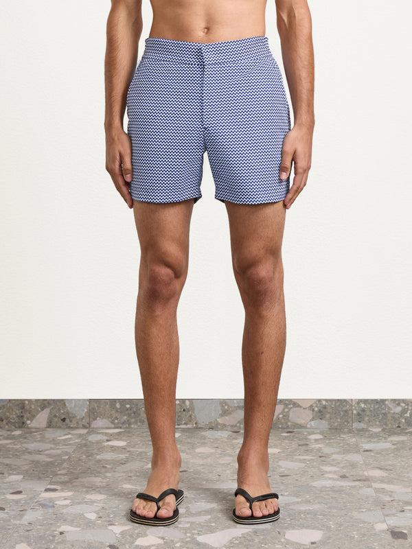 Frescobol Carioca COPACABANA CLASSIC SWIM SHORTS Navy-Blue