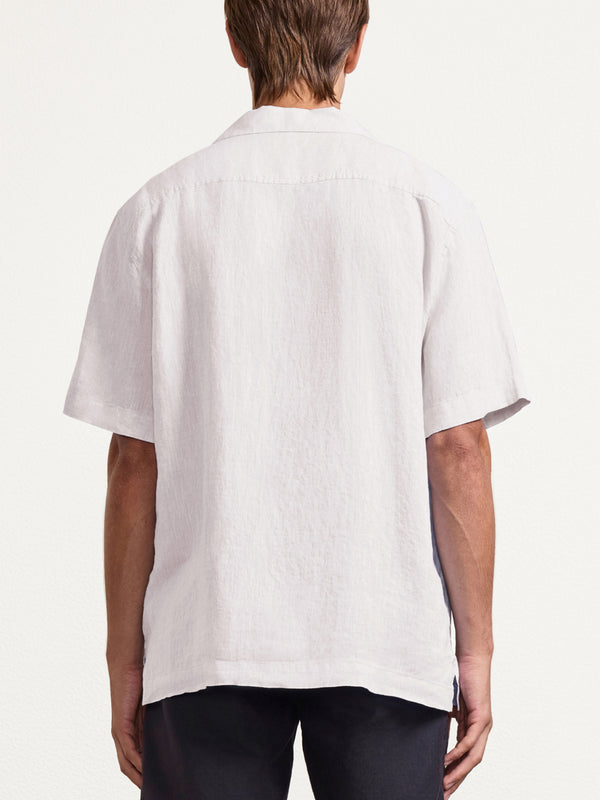 Frescobol Carioca ANGELO LINEN SHIRT White
