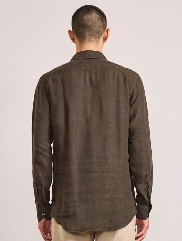 Frescobol Carioca ANTONIO LINEN SHIRT Seawood