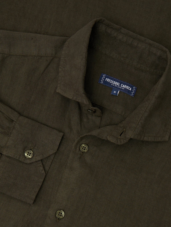 frescobol carioca ANTONIO LINEN SHIRT Seawood