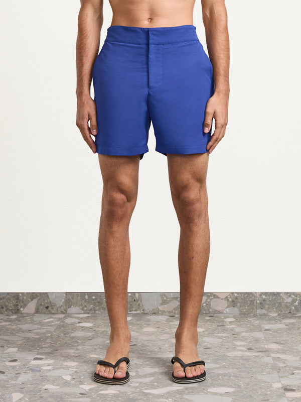 Frescobol Carioca CLASSIC SWIM SHORTS Navy-Blue