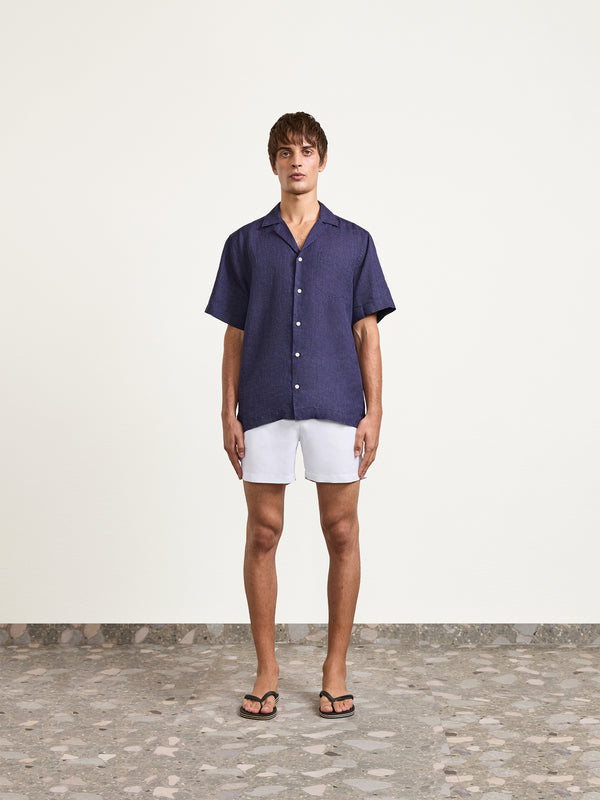 Frescobol Carioca CLASSIC SWIM SHORTS White