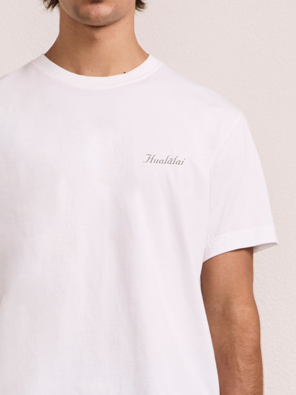 Frescobol Carioca DINIS PRINTED T-SHIRT White FS