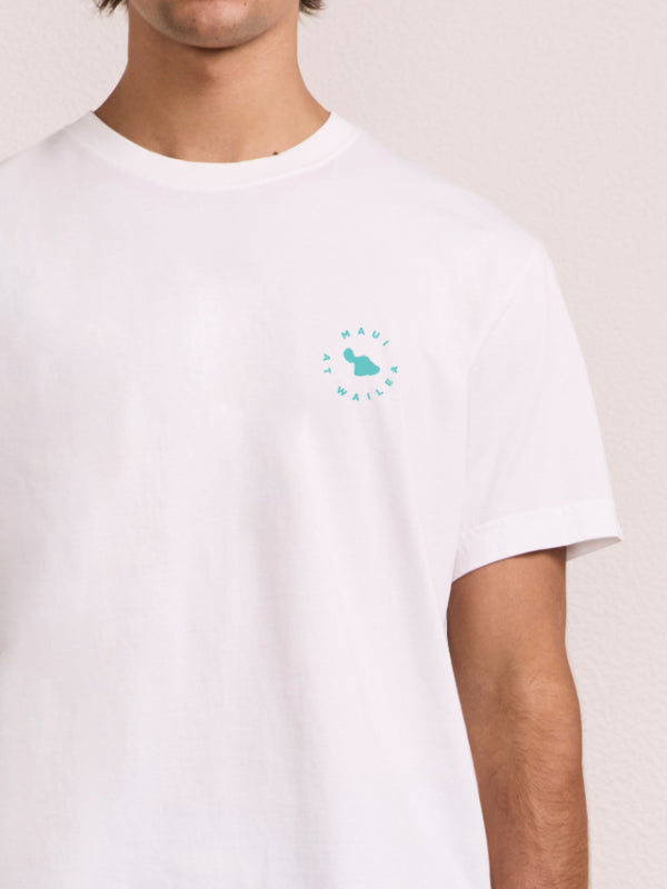 Frescobol Carioca DINIS PRINTED T-SHIRT White FS