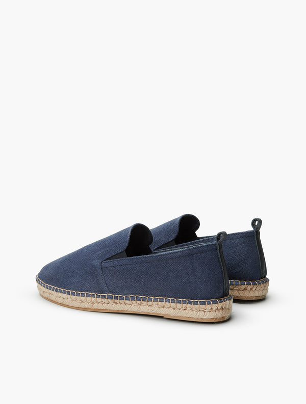 frescobol carioca EMMANUEL LINEN ESPADRILLES Navy
