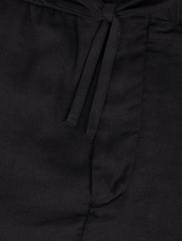 frescobol carioca FELIPE LINEN SHORTS Black