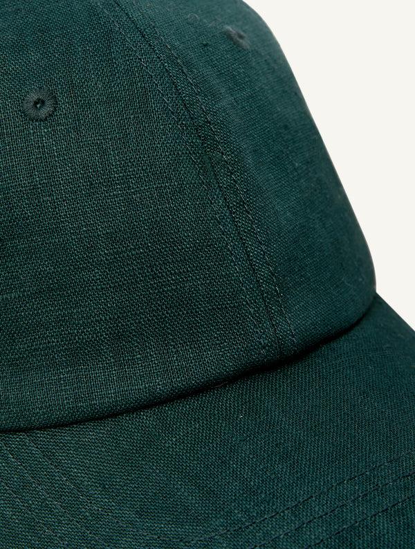frescobol carioca FERNANDO LINEN CAP Evergreen
