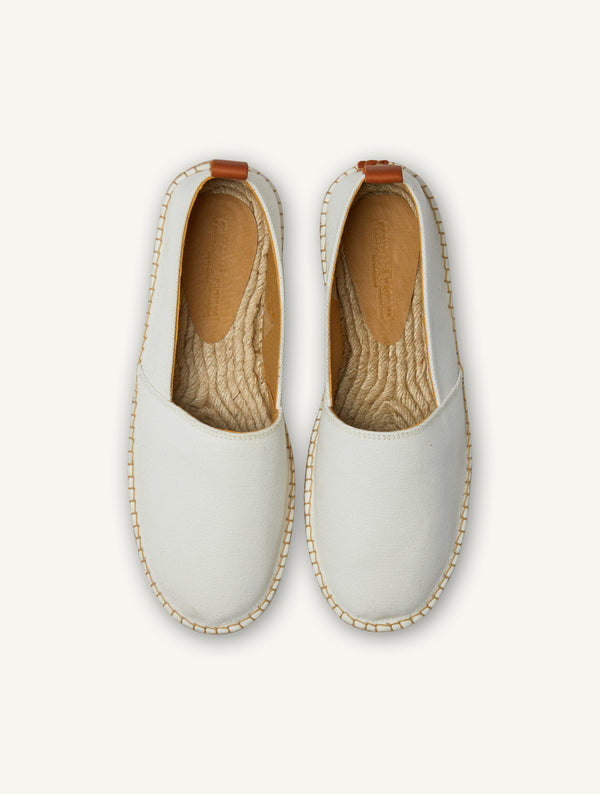 Frescobol Carioca HELIO CANVAS ESPADRILLES White