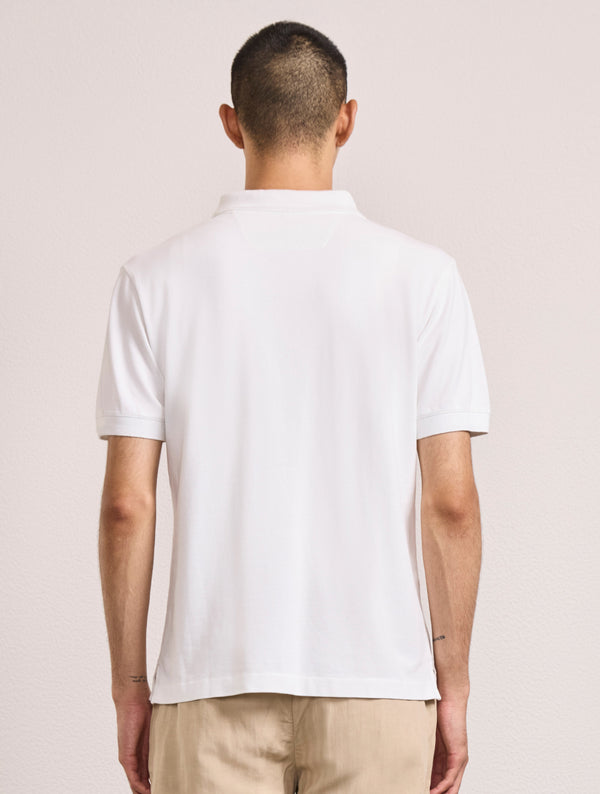 Frescobol Carioca HORACIO COTTON POLO White
