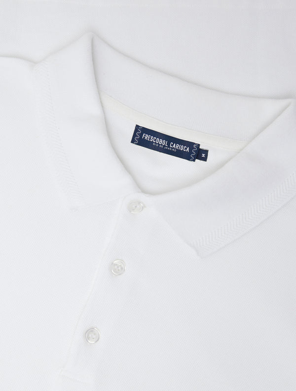 frescobol carioca HORACIO COTTON POLO White
