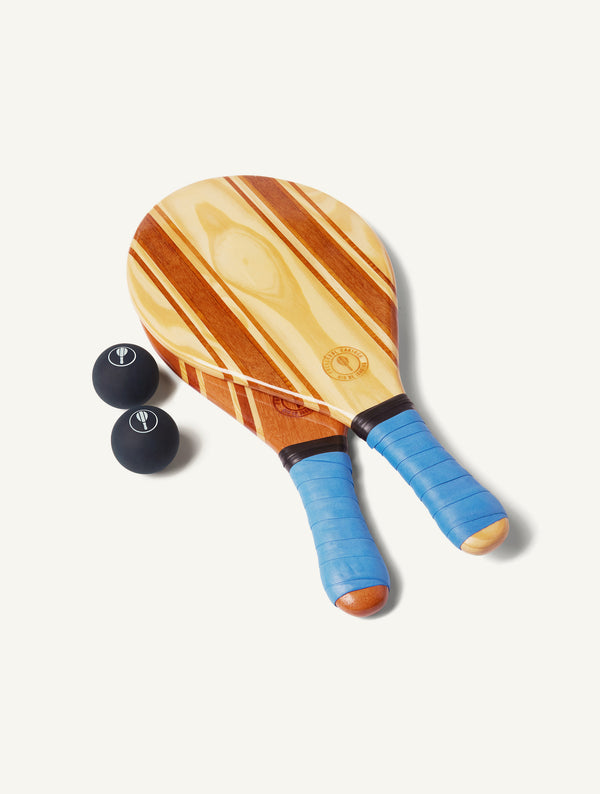 frescobol carioca LEBLON BEACH BAT SET Blue