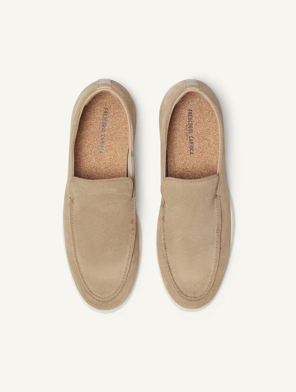 Frescobol Carioca MIGUEL SUEDE LOAFERS Sand