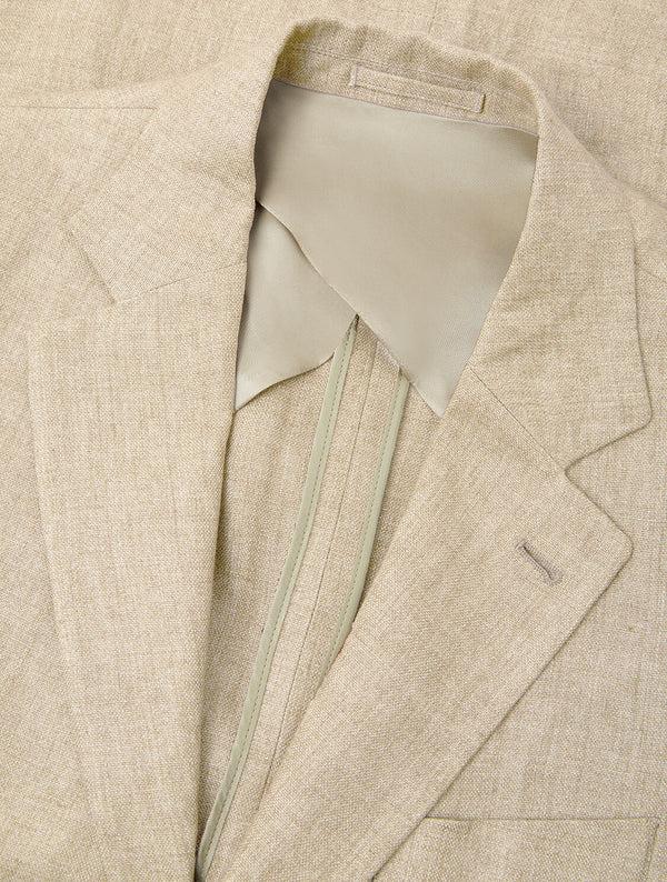 frescobol carioca PAULO LINEN BLAZER Sand