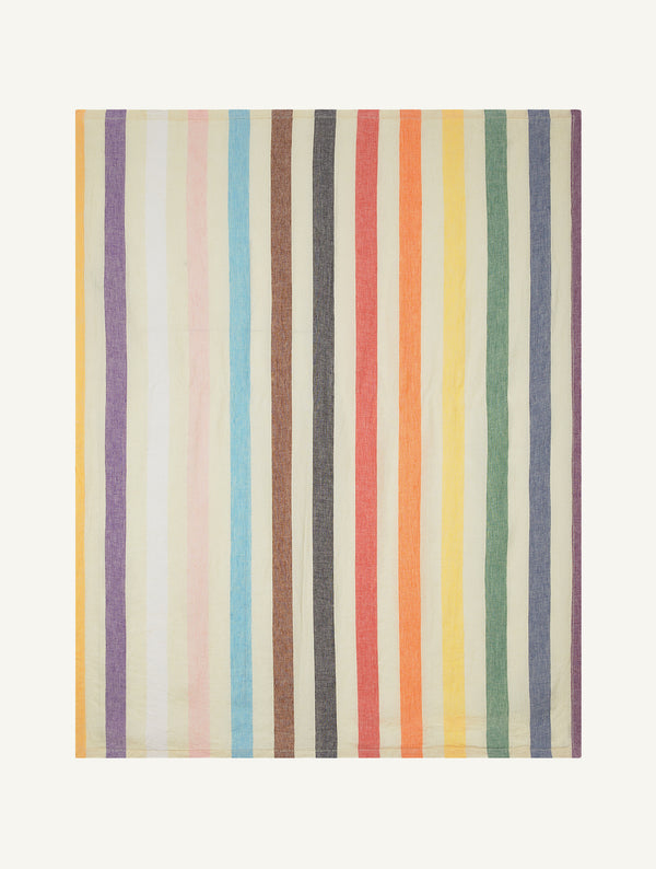 frescobol carioca PRIDE STRIPE LINEN TOWEL Rainbow