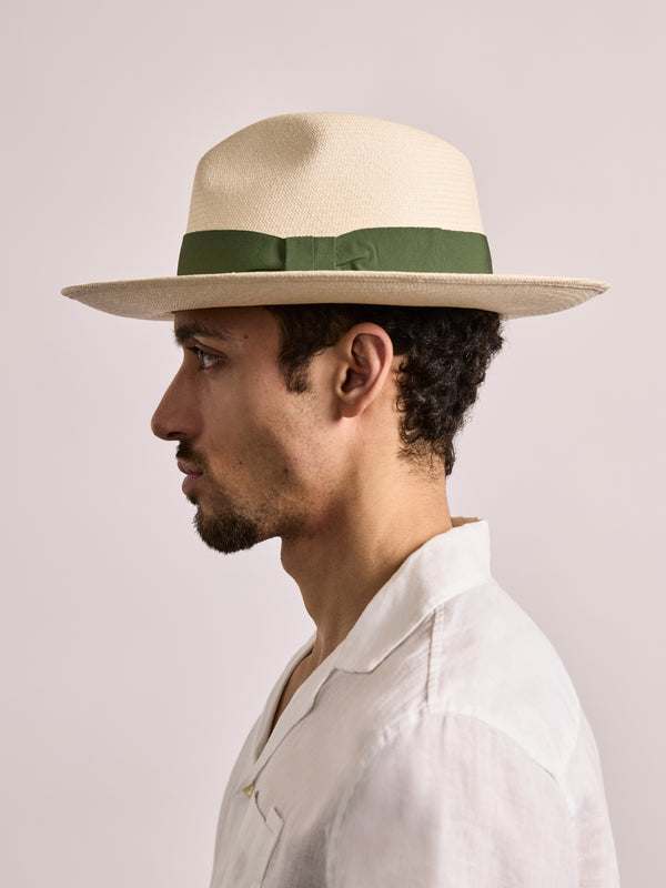 Frescobol Carioca RAFAEL PANAMA HAT Evergreen