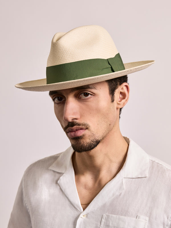 frescobol carioca RAFAEL PANAMA HAT Evergreen