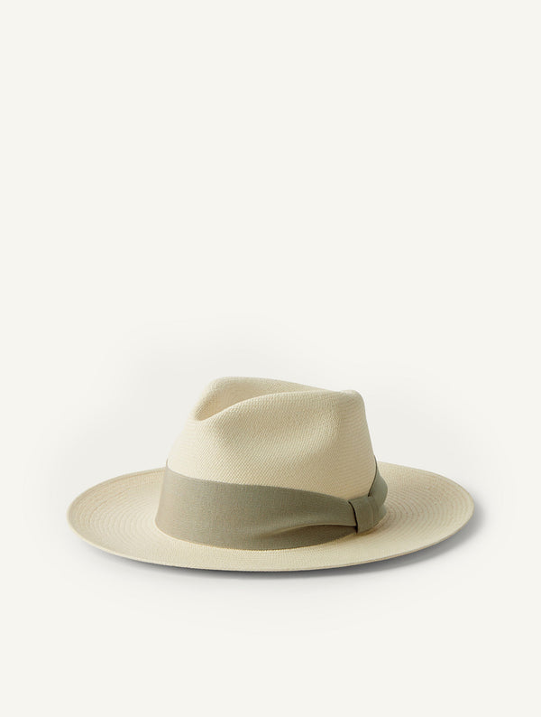 frescobol carioca RAFAEL PANAMA HAT Green Haze