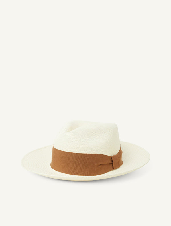 Frescobol Carioca RAFAEL PANAMA HAT Terracotta