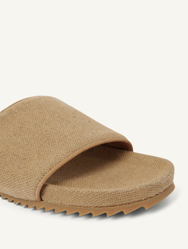 frescobol carioca RENATO LINEN SLIDERS Dried Moss