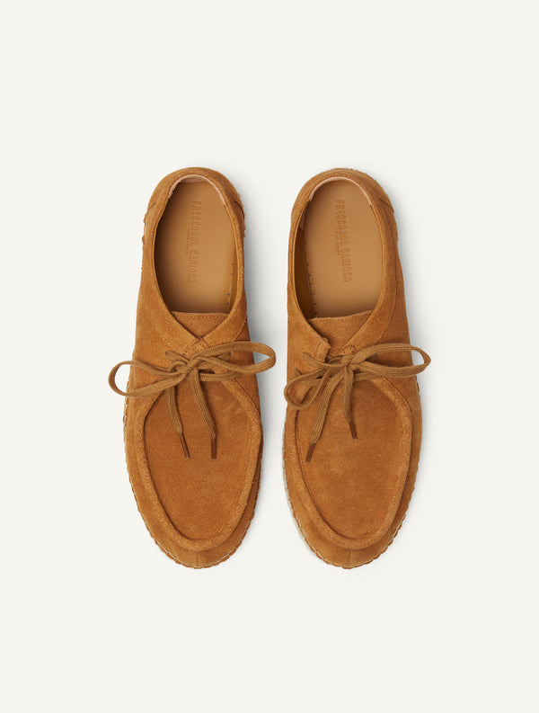 Frescobol Carioca RODOLFO SUEDE ESPADRILLES Almond