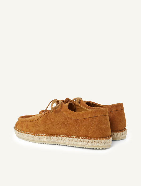 Frescobol Carioca RODOLFO SUEDE ESPADRILLES Almond