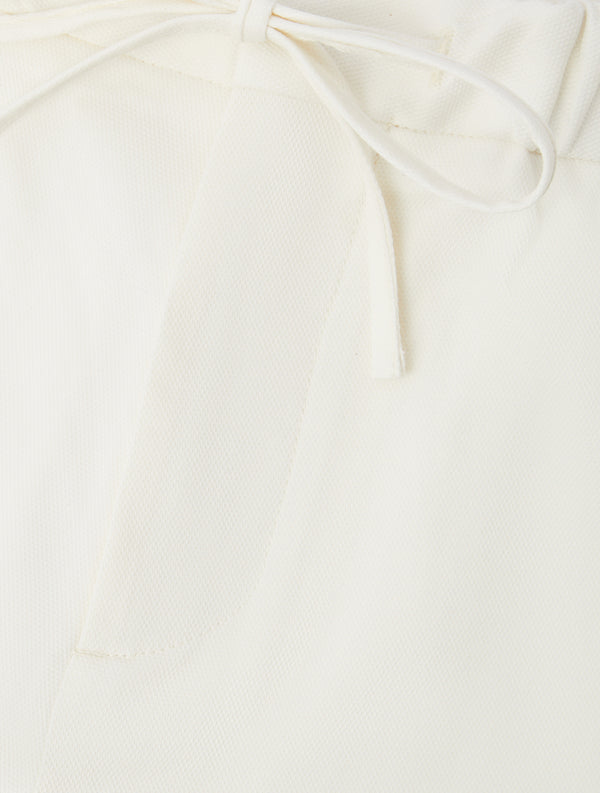 frescobol carioca SERGIO LINEN-BLEND SHORTS Ivory