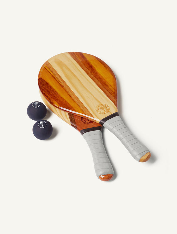 frescobol carioca TRANCOSO BEACH BAT SET Grey